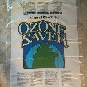 Ozone Saver Refrigeration Recovery Bag